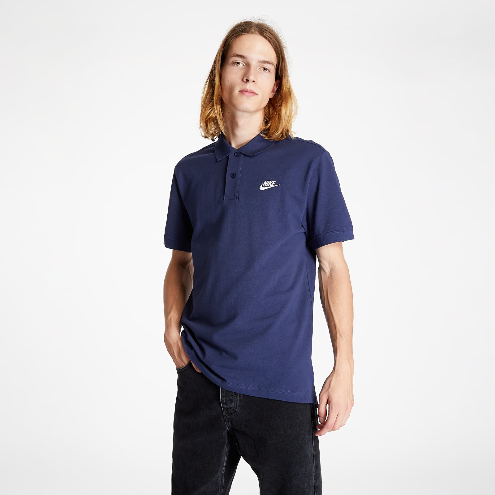 T-Shirts Nike Sportswear Polo Midnight Navy/ White