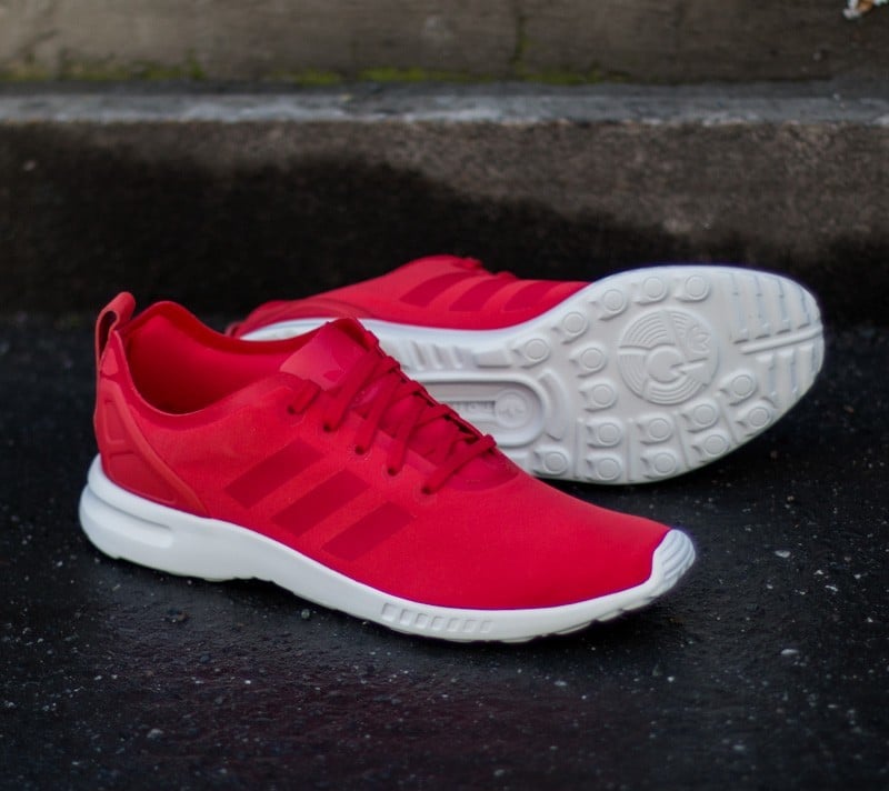 Adidas zx flux adv red best sale