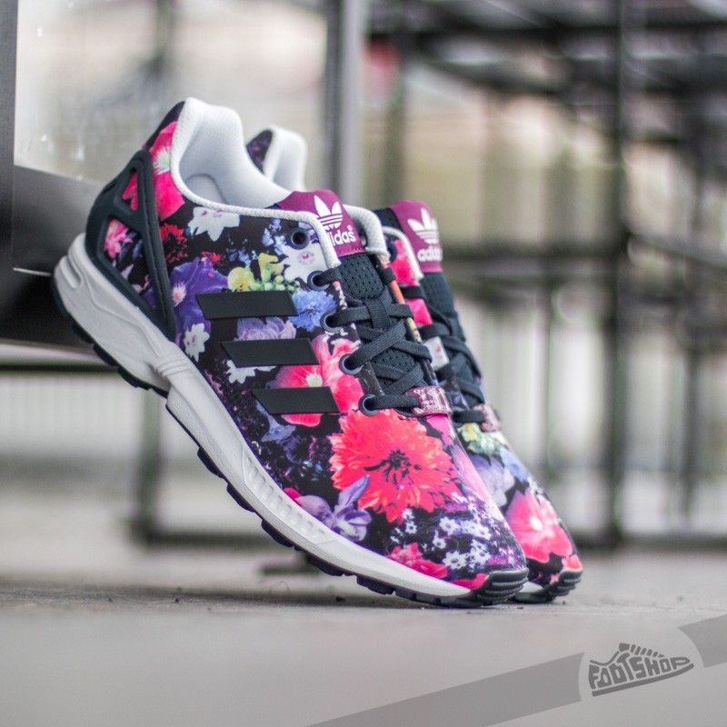 adidas ZX Flux K Solmag/ Legink/ Ftw White | Footshop