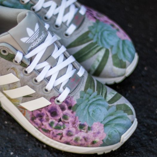 adidas ZX Flux W Mgh Solid Grey Ftwr White Lush Pink