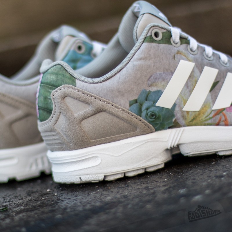 Women's shoes adidas ZX Flux W Mgh Solid Grey/Ftwr White/Lush Pink