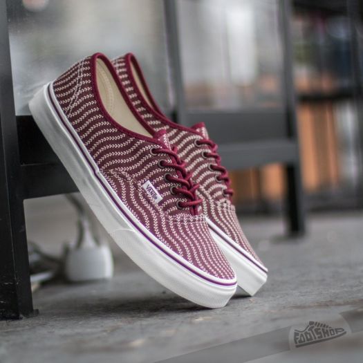 Men s shoes Vans Authentic Indigo Cabernet Blanc de Blanc Footshop