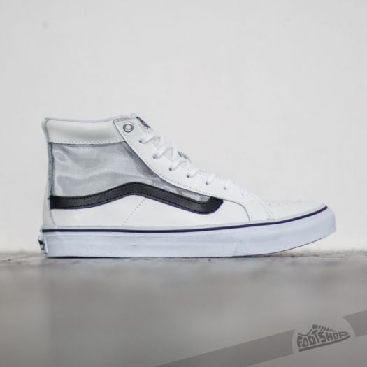 White vans classic sk8 hi-slim on sale