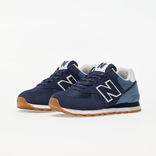 New balance wl574 homme bleu on sale