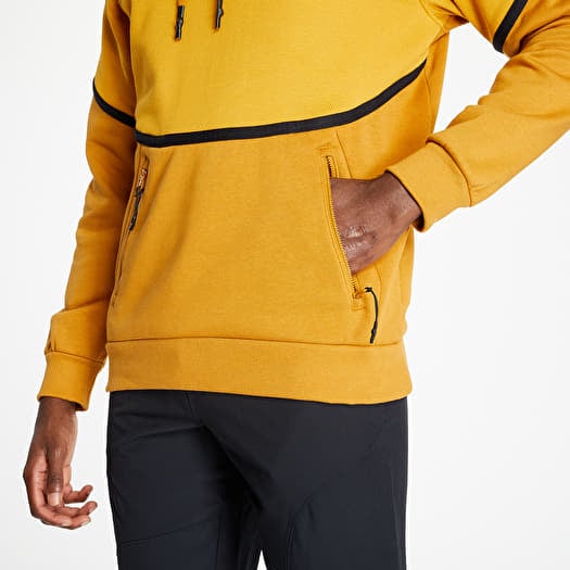 Black and yellow under armour sweatshirt on sale