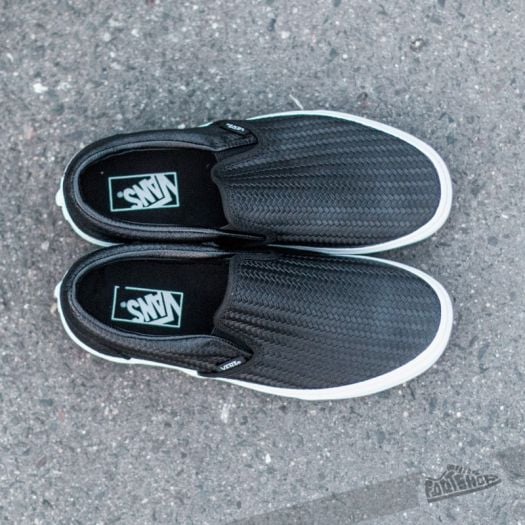 Vans slip on embossed weave online