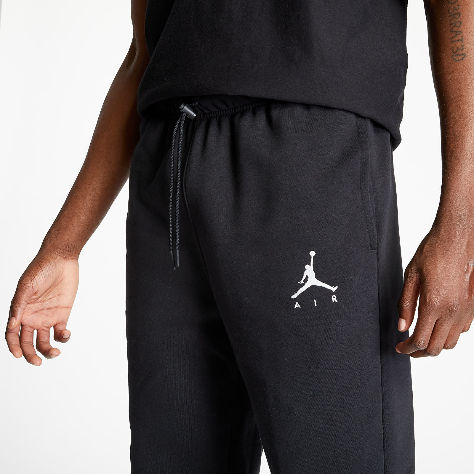 Hosen Jordan Jumpan Air Fleece Pants Black/ Black/ Black/ White