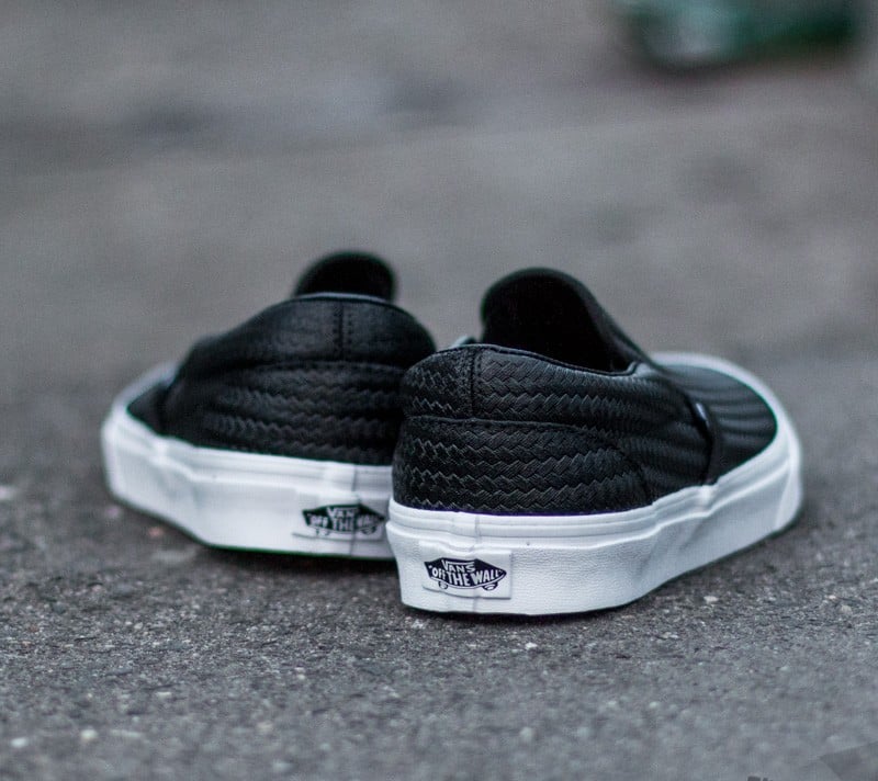 Vans slip on embossed weave hot sale
