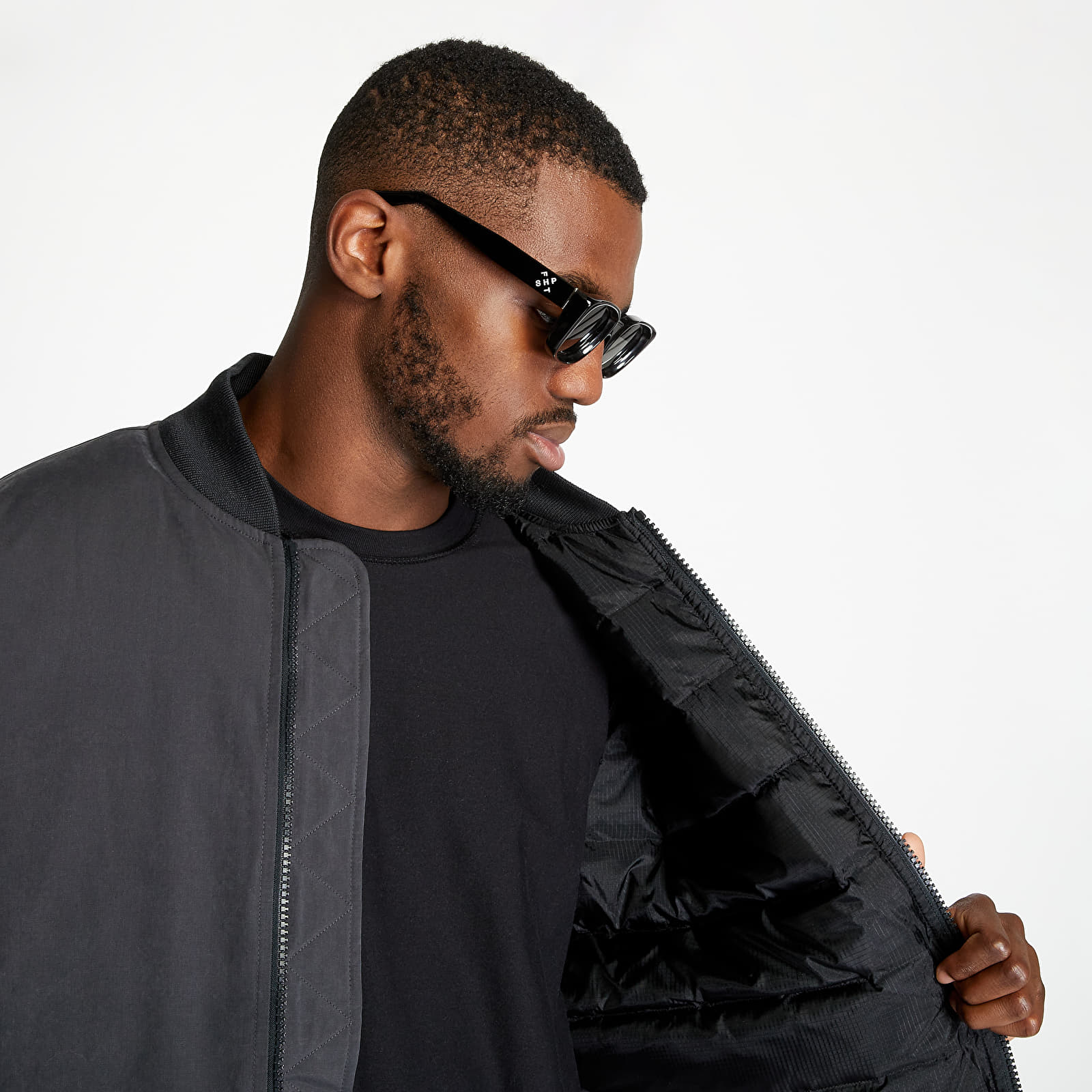 Jacken Jordan 23 Engineered MA-1 Down Jacket Off Noir/ Black/ Infrared 23