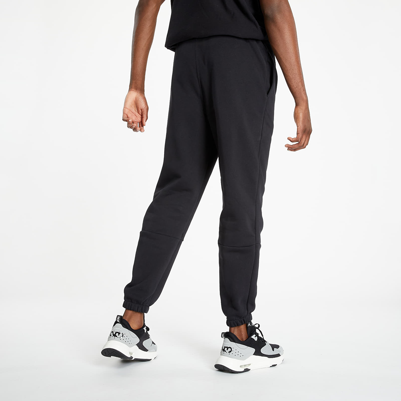 Hosen Jordan Jumpan Air Fleece Pants Black/ Black/ Black/ White