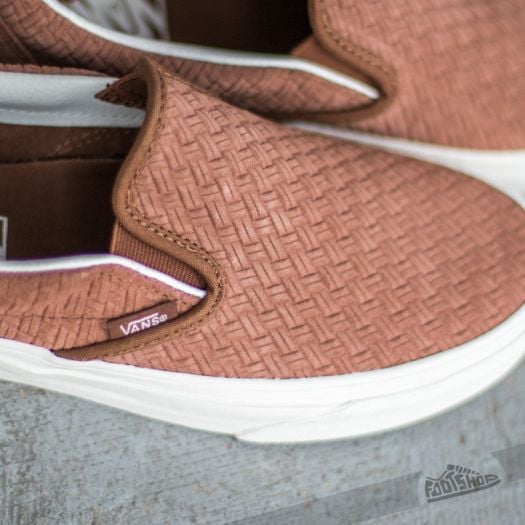 Vans classic slip online on embossed suede