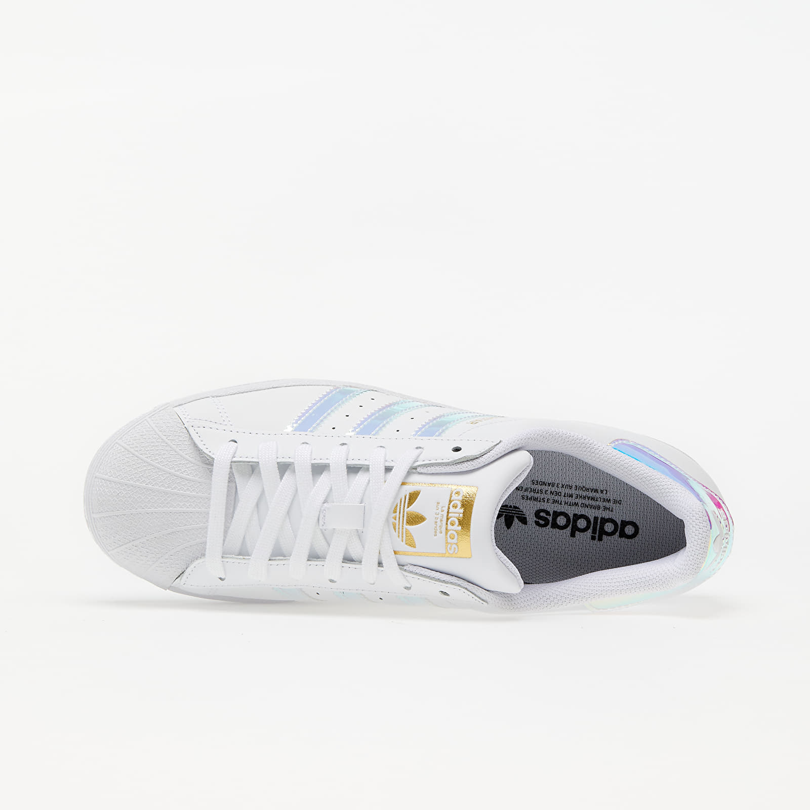Sieviešu apavi adidas Superstar W Ftw White/ Gold Metalic/ Core Black