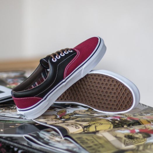 Vans era plaid sneaker top