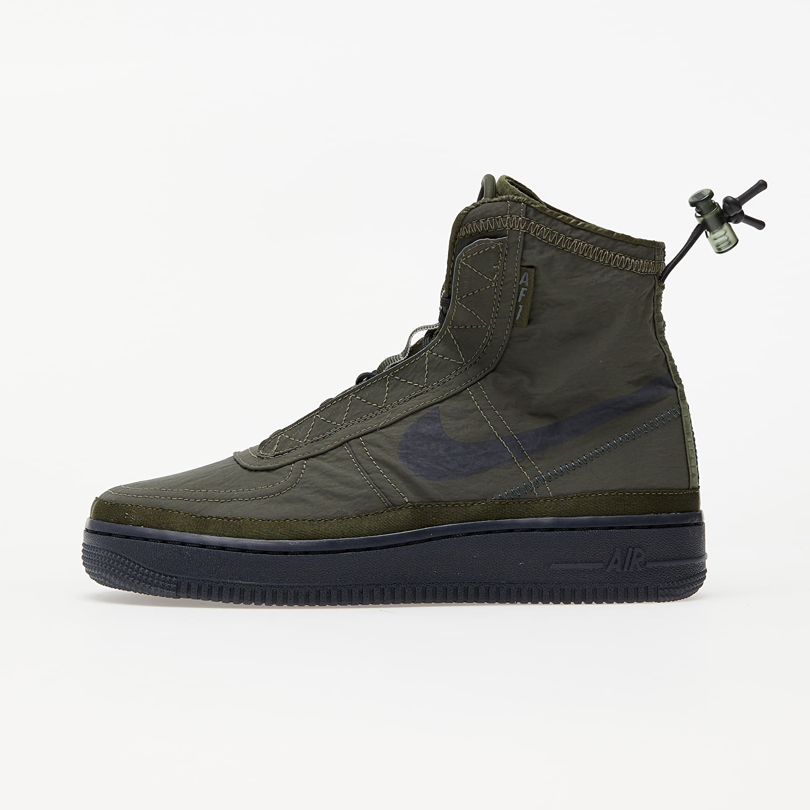 Дамски кецове и обувки Nike W Air Force 1 Shell Cargo Khaki/ Off Noir-Seaweed