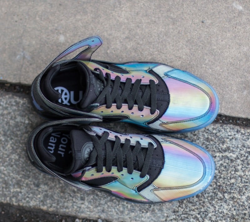 Men s shoes Nike Air Flight Huarache Premium QS Rainbow Black Footshop