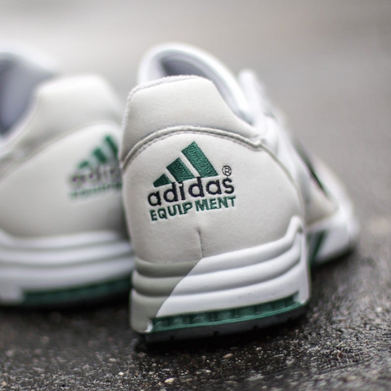 Men s shoes adidas Equipment Running Cushion Vintage White Core Black Footshop