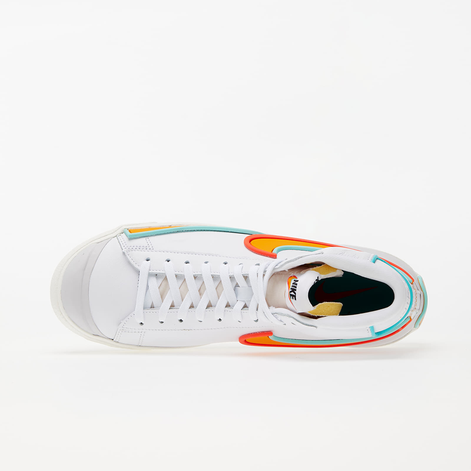 Moški čevlji Nike Blazer Mid '77 Infinite White/ Kumquat-Aurora Green