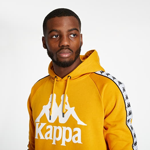 Hoodies and sweatshirts Kappa Banda Hurtado Hoodie Yellow Ochre White Footshop