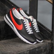 Nike Roshe Cortez NM Leather Black/Tm Orange-White-Safety Orange