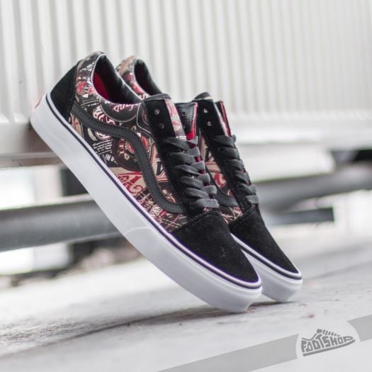 Vans Old Skool Labels Black Gold