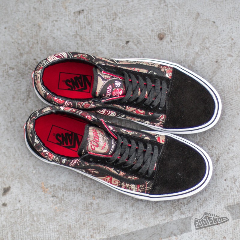 Vans old skool outlet black gold
