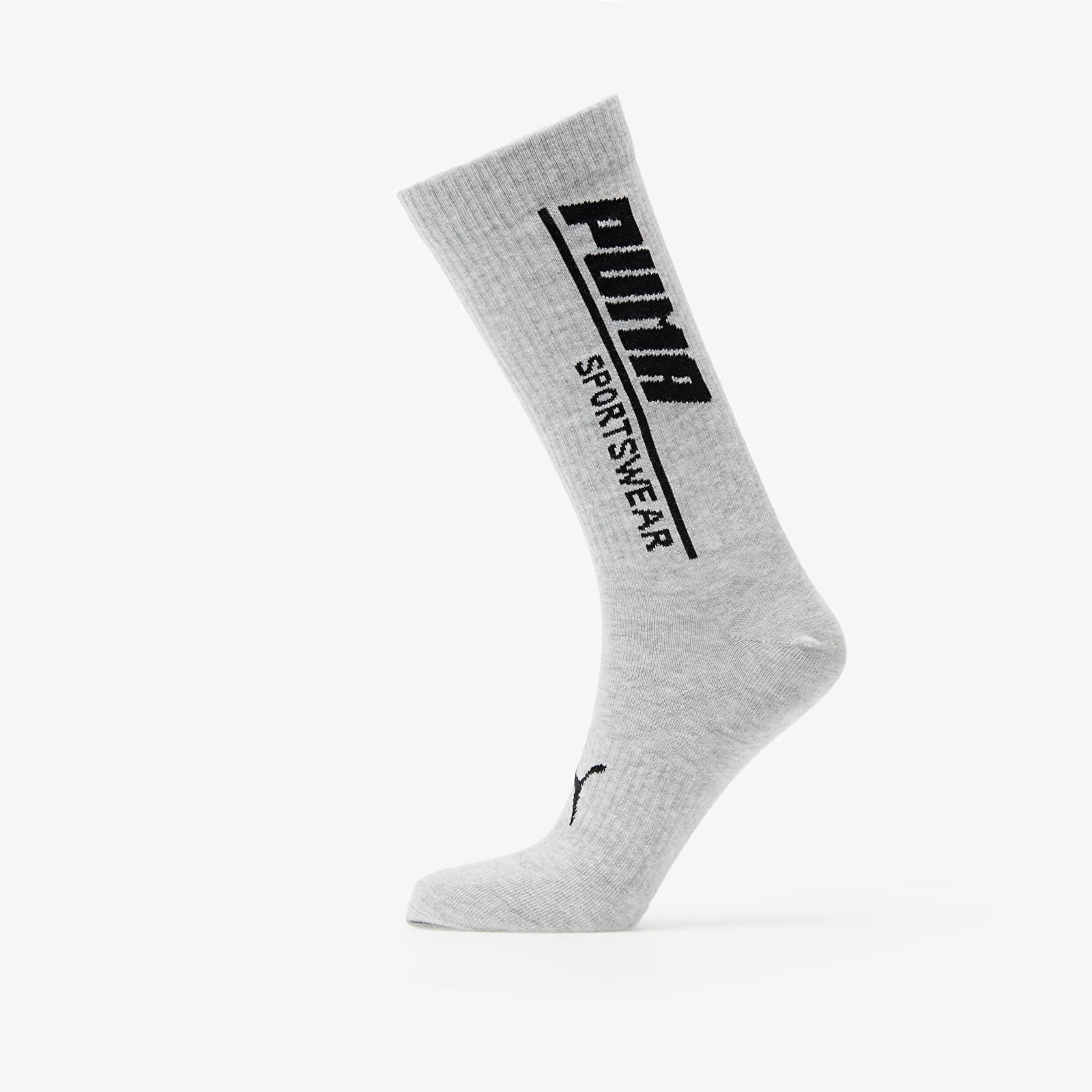 Calzetti Puma Classic 2-Pack Sock White/ Grey