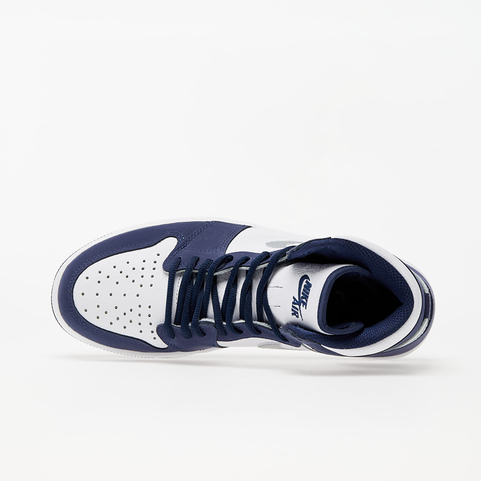 Zapatillas Hombre Air Jordan 1 High OG CO JP White/ Metallic Silver-Midnight Navy