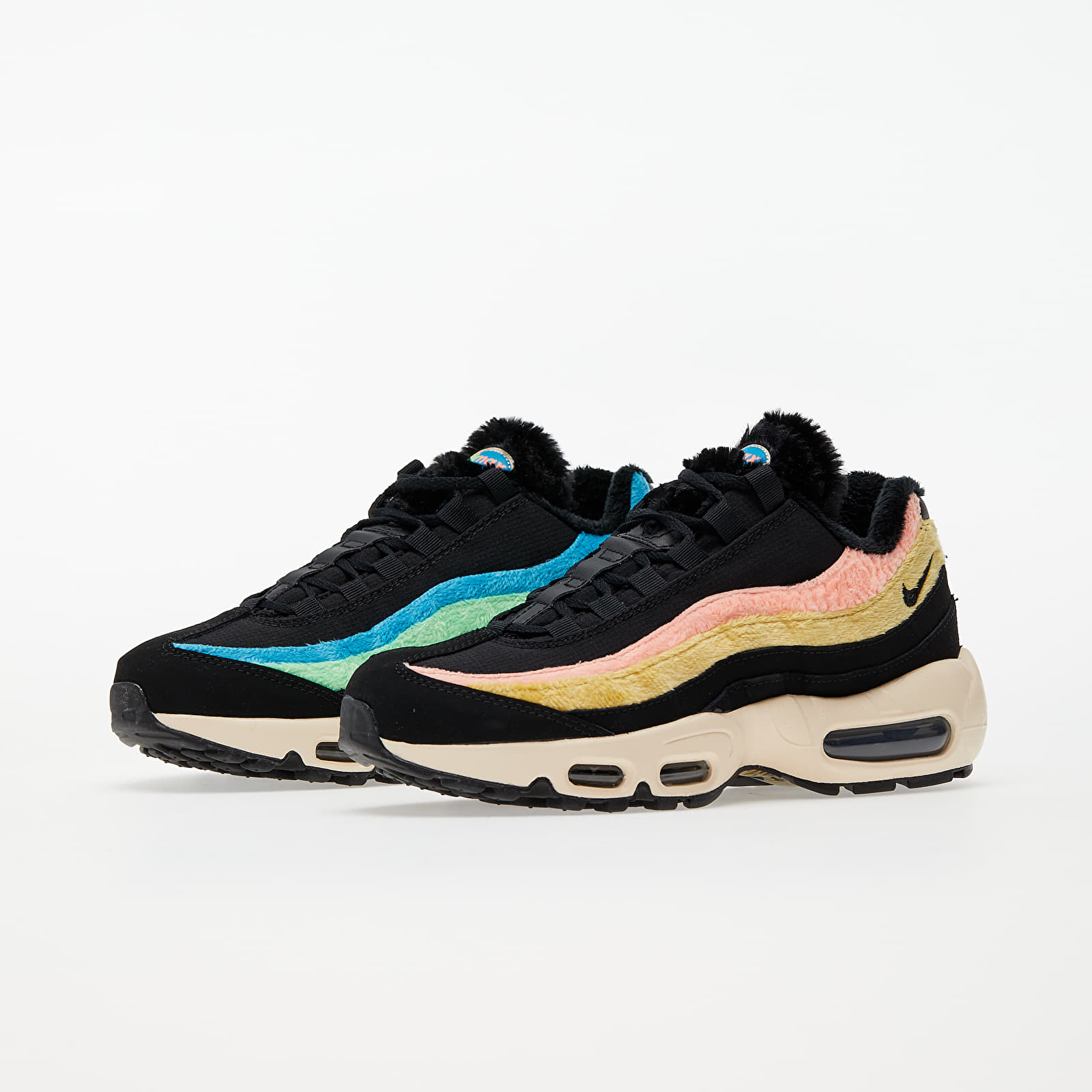 Women s shoes Nike W Air Max 95 Premium Black Black Atomic Pink Solar Flare Footshop