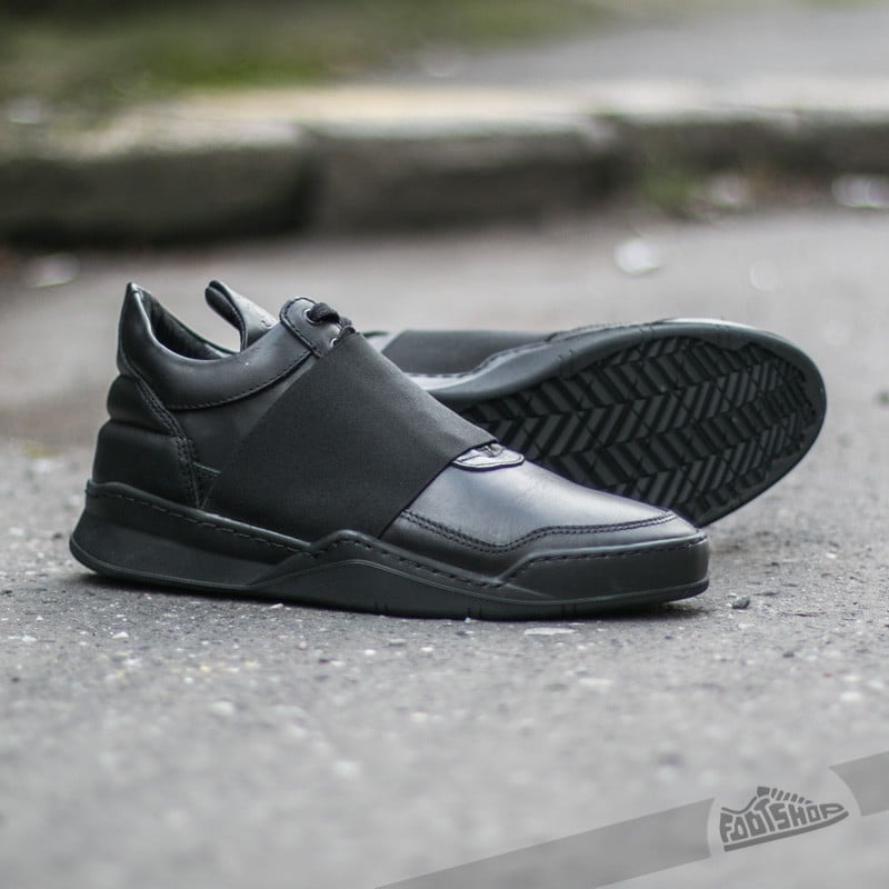 Férfi cipők Filling Pieces Low Top Elastic Black