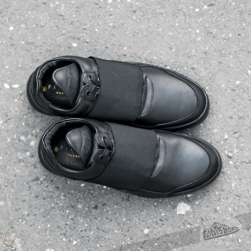 Férfi cipők Filling Pieces Low Top Elastic Black