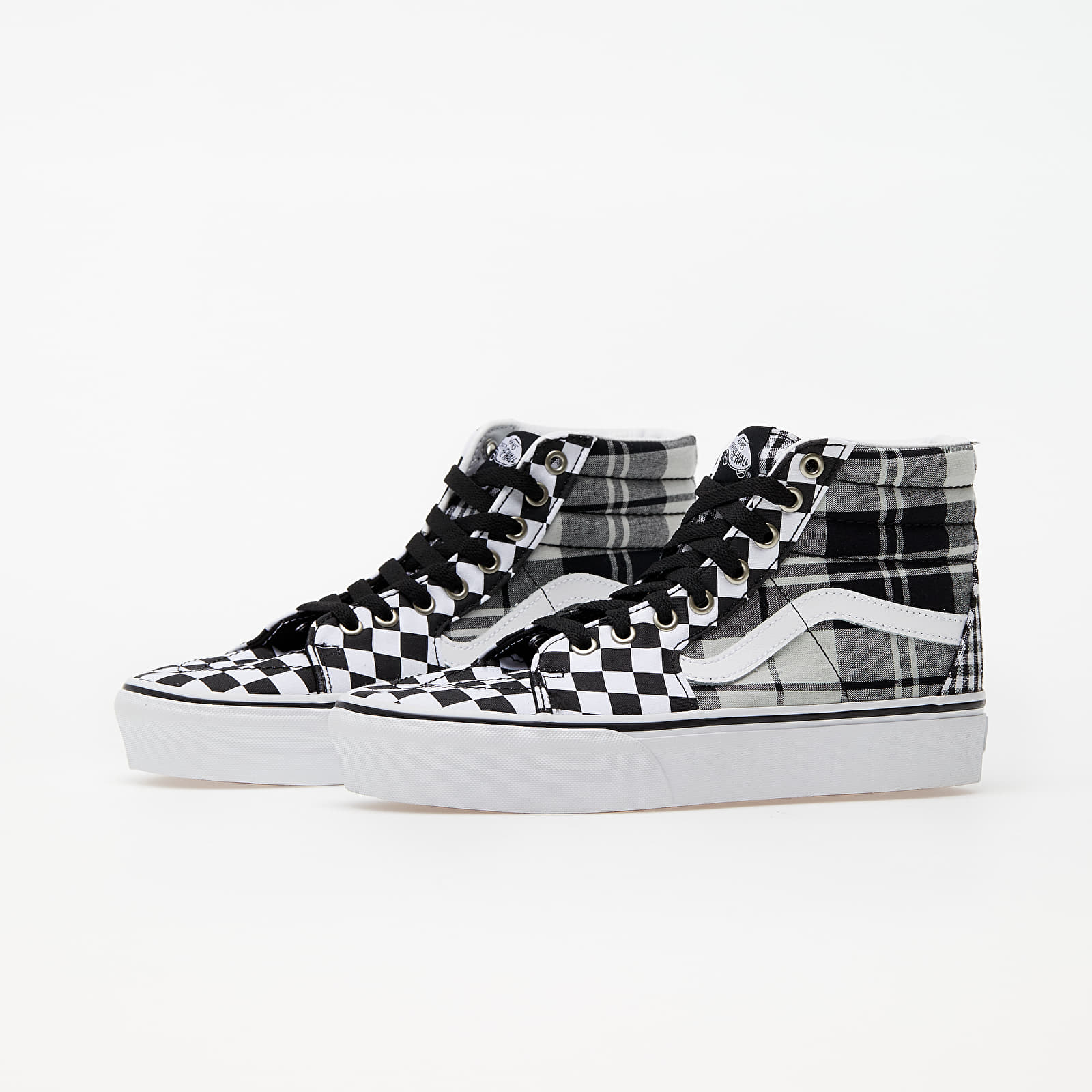 Plaid checkered shop vans