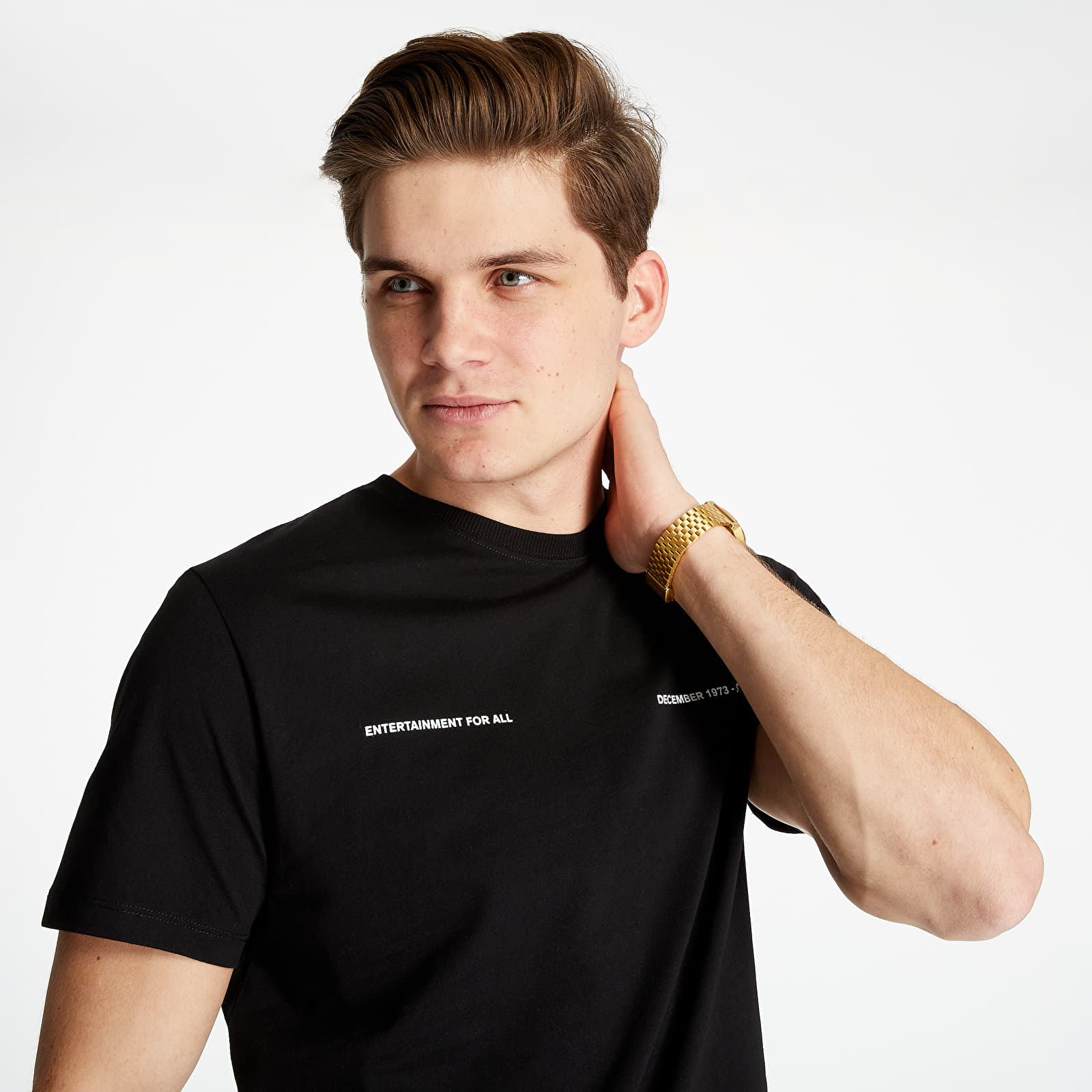 Magliette Soulland Meets Playboy December Tee Black
