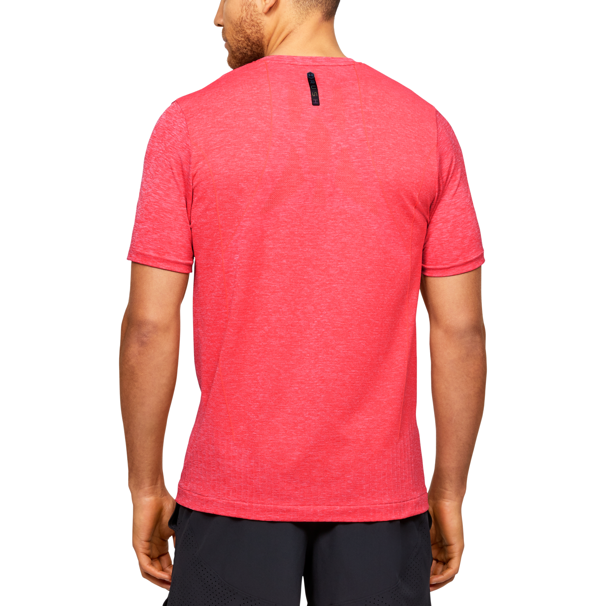 Majice T-shirt Under Armour Rush SeamleSS Fitted SS Pink