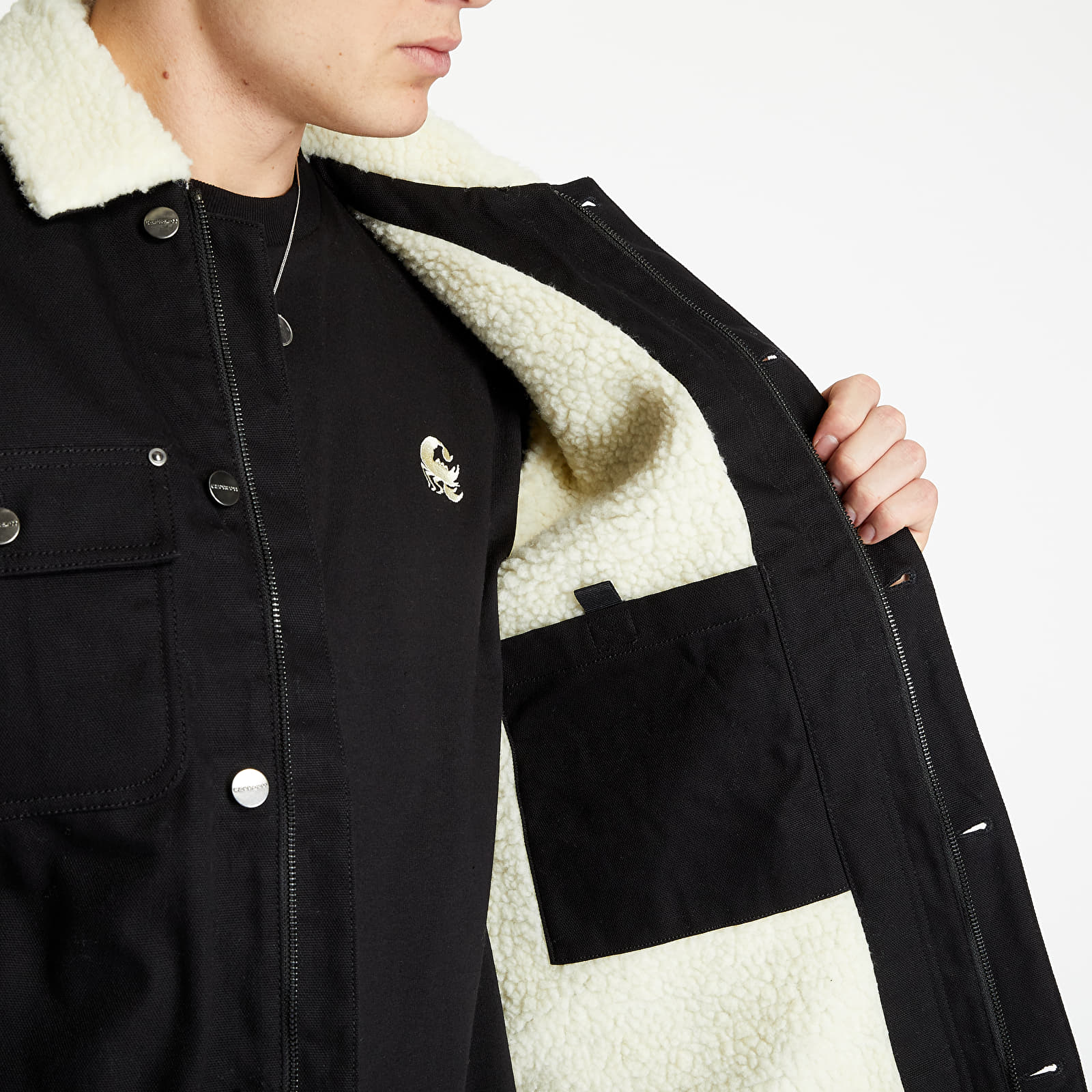 Carhartt fairmount coat black online