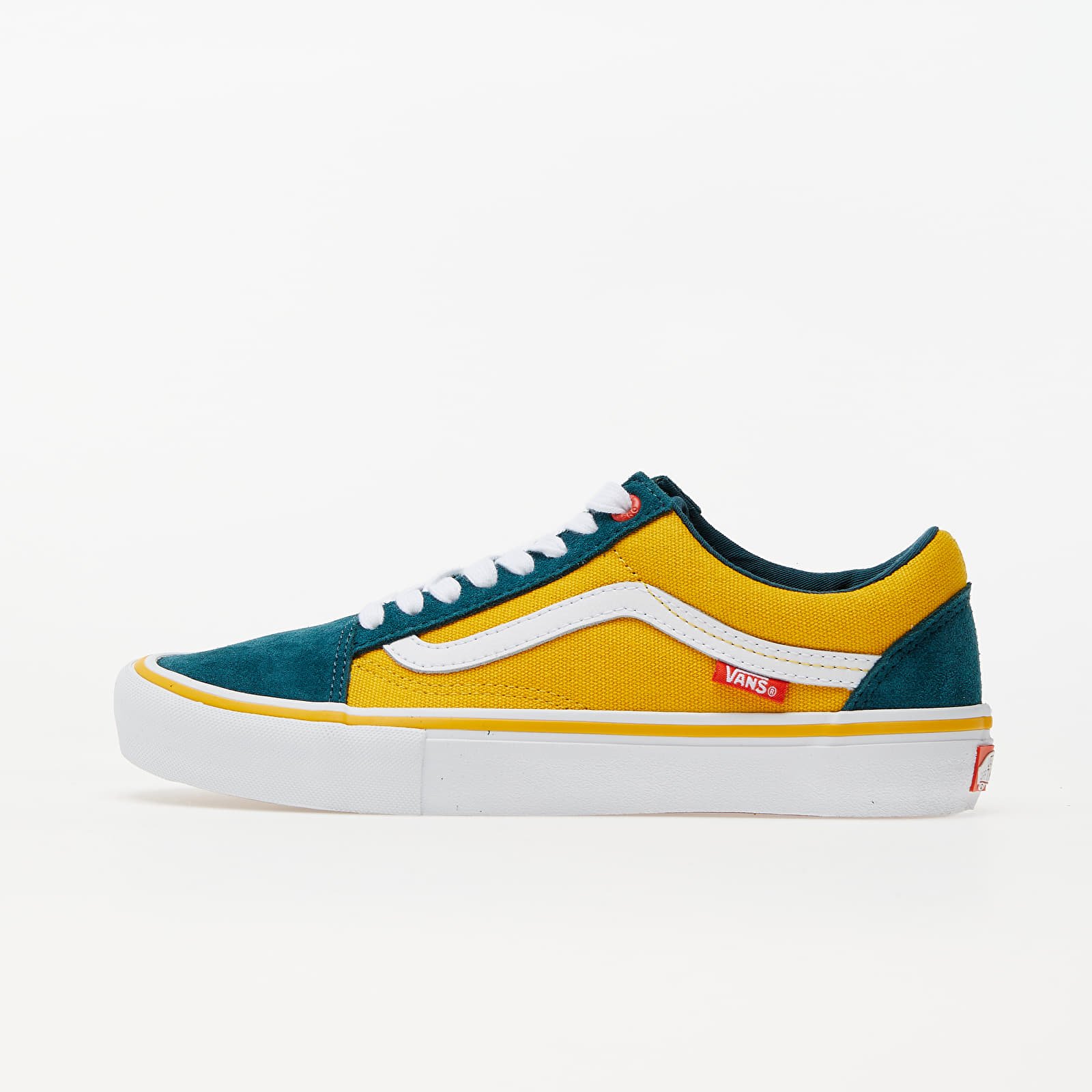 Gold vans top old skool