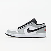 Air Jordan 1 Low Lt Smoke Grey/ Gym Red-White-Black