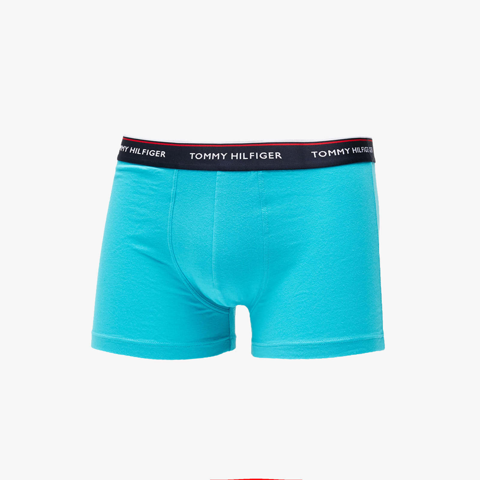 Boxer Tommy Hilfiger 3 Pack Trunks Aquatic Teal/ Dark Ash/ Electric Blue