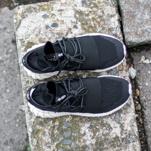 adidas Tubular Doom Primeknit Core Black Core Black White