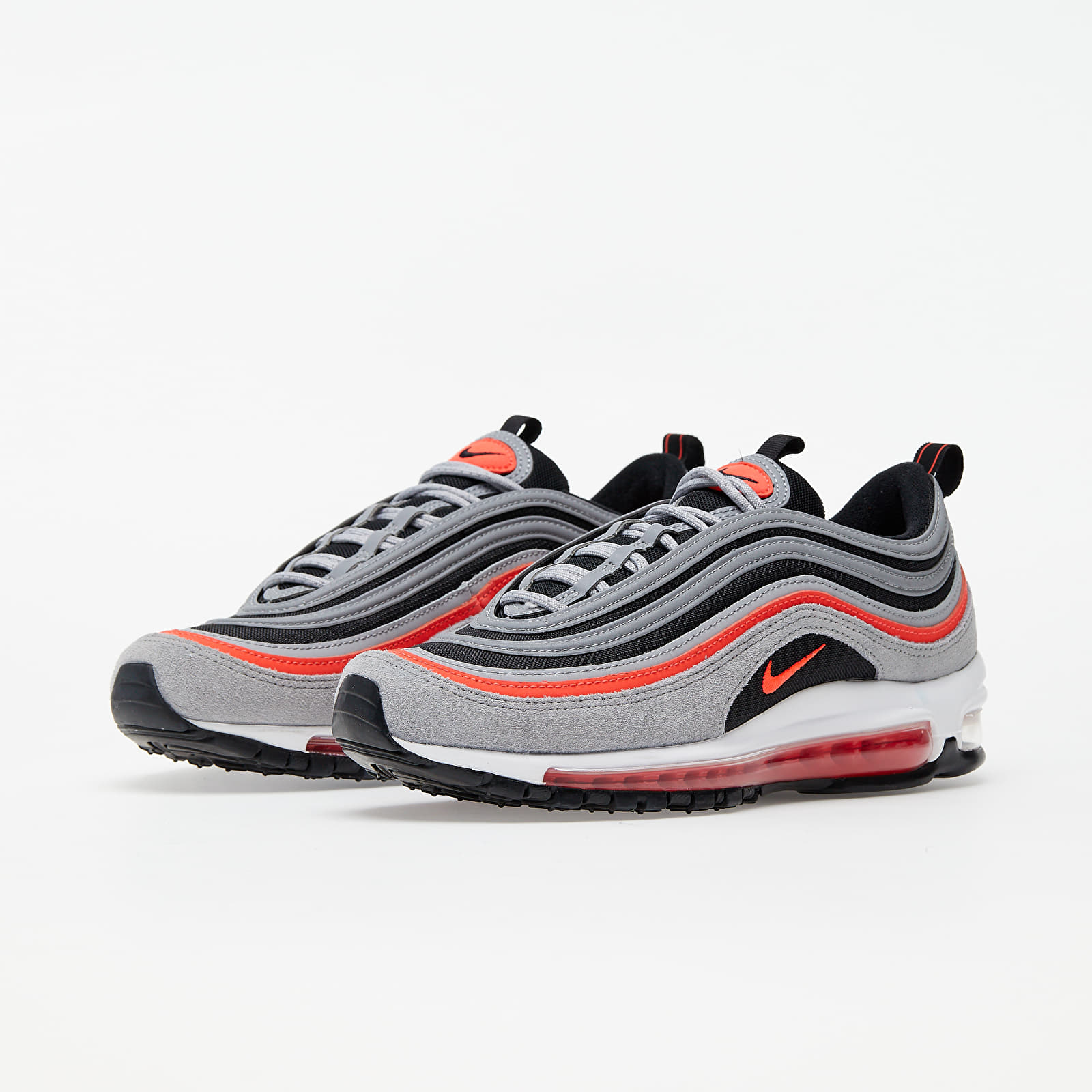 Men s shoes Nike Air Max 97 Wolf Grey Radiant Red Black White Footshop