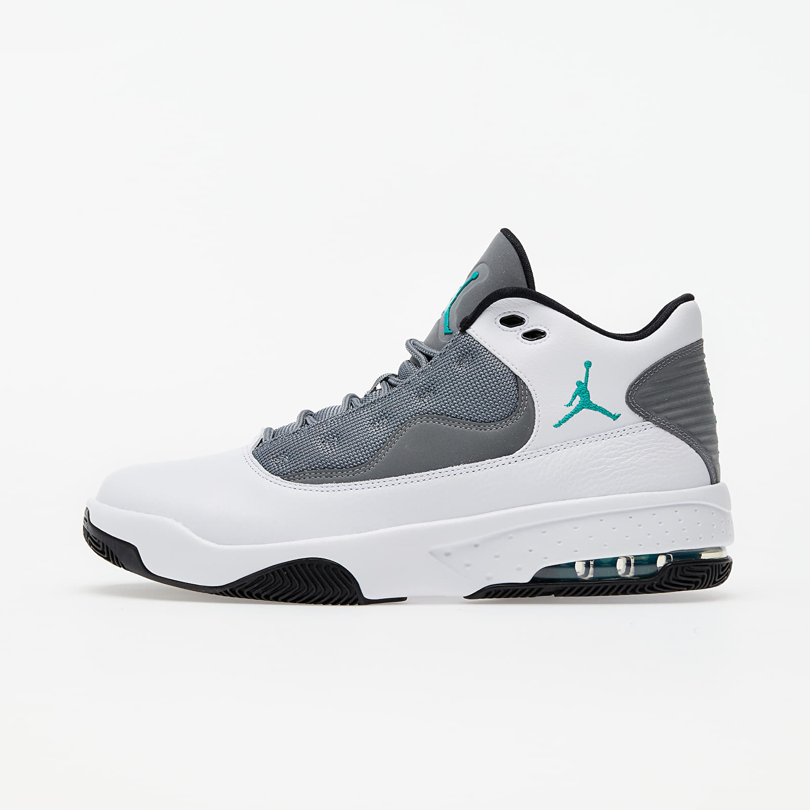 Férfi cipők Jordan Max Aura 2 White/ Black-Neptune Green-Smoke Grey