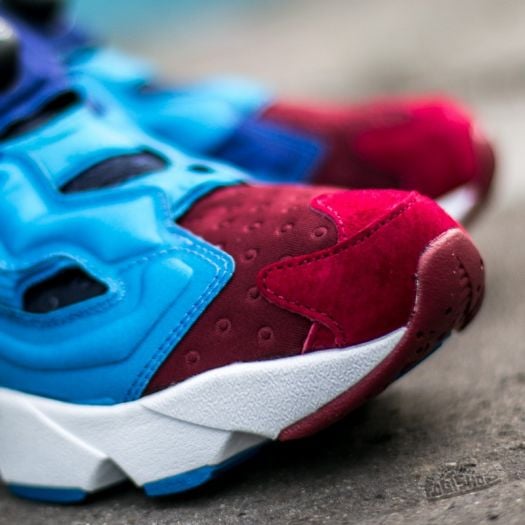 Scarpe uomo Reebok Instapump Fury Asym Burgundy Blue Sport Footshop