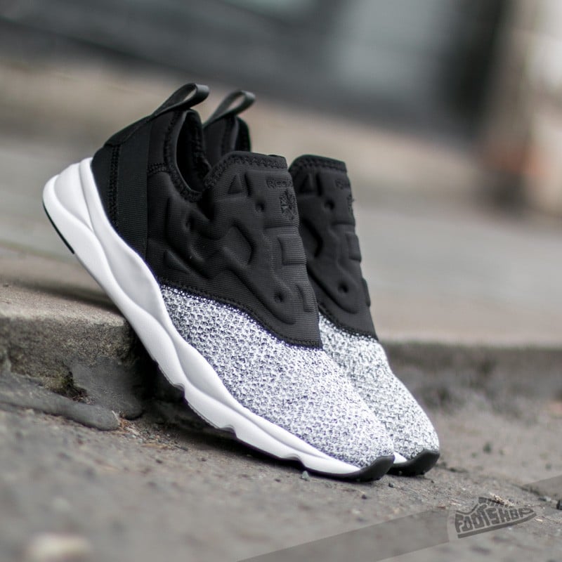 Reebok Furylite Slip On Lux Black White