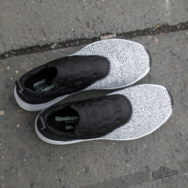 Dámské tenisky a boty Reebok Furylite Slip-On Lux Black/ White 