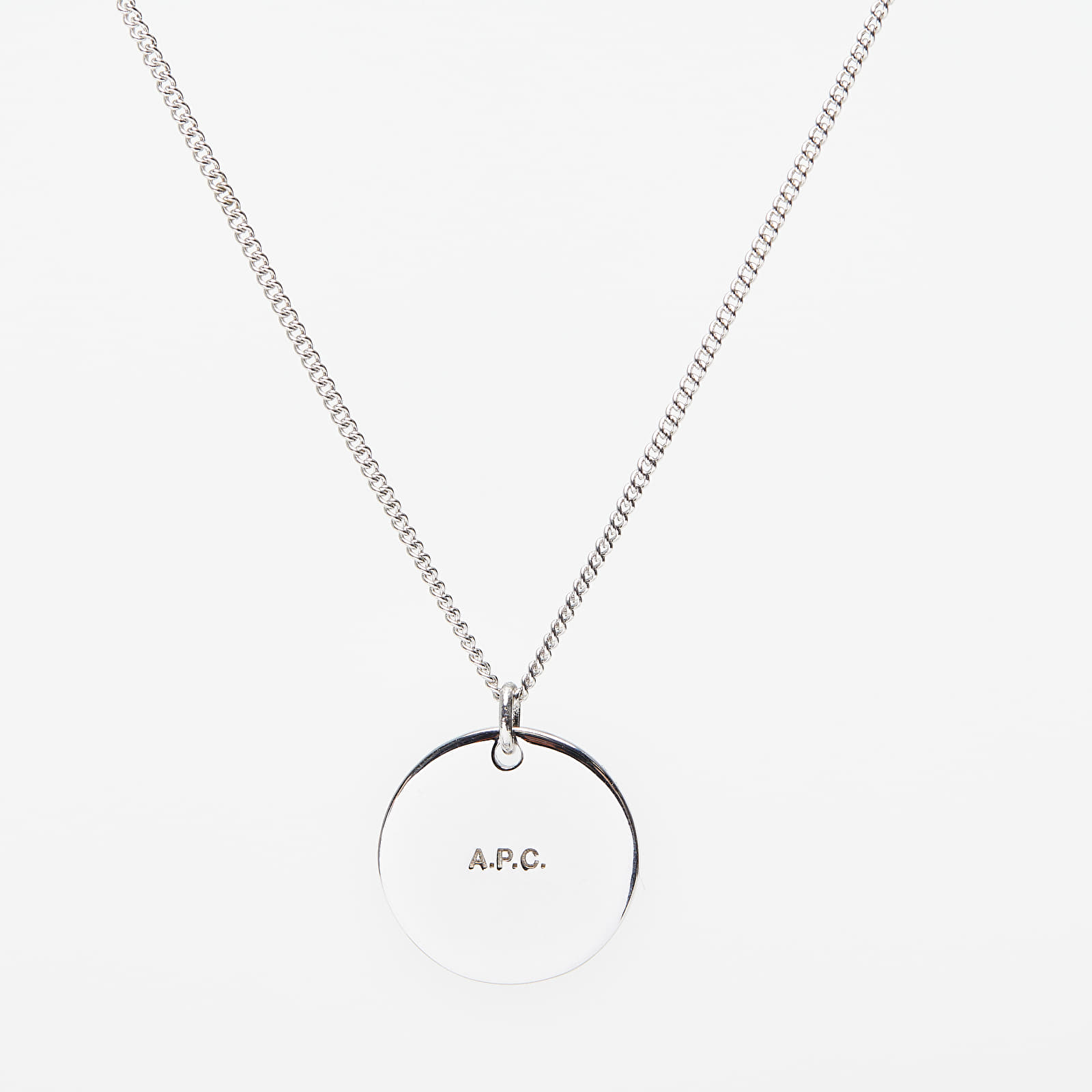 A. P. C. Collier Eloi Necklace Silver