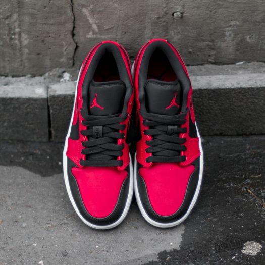 Men's shoes Air Jordan Low Black/ Gym Red-White (553558-001 PY3