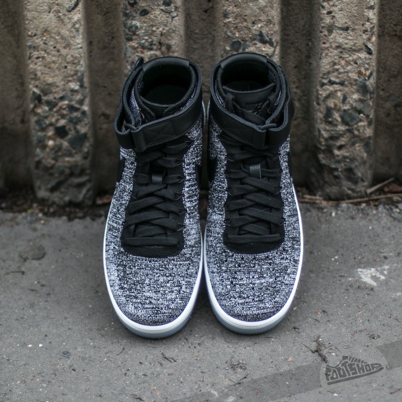 Sko til kvinder Nike W Air Force 1 Flyknit Black/ Black-White