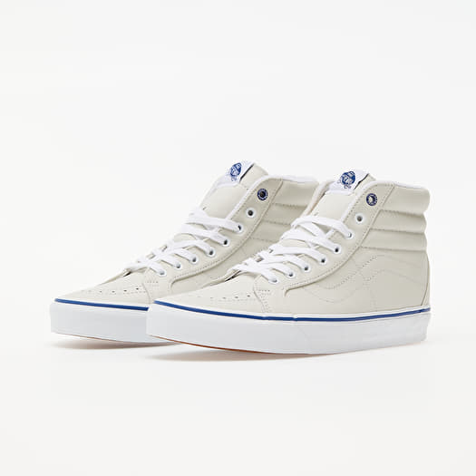 Men s shoes Vans Sk8 Hi Reissue Butter Leather True White Limoges Footshop