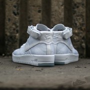 nike air force 1 flyknit trainer white pure platinum