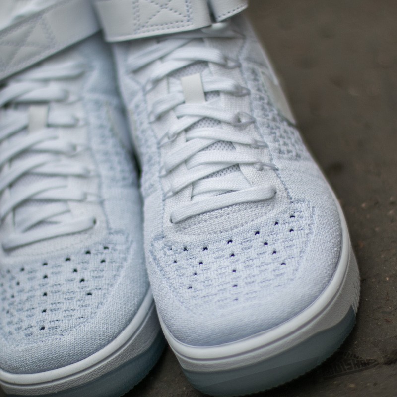 Nike air force clearance 1 flyknit high white