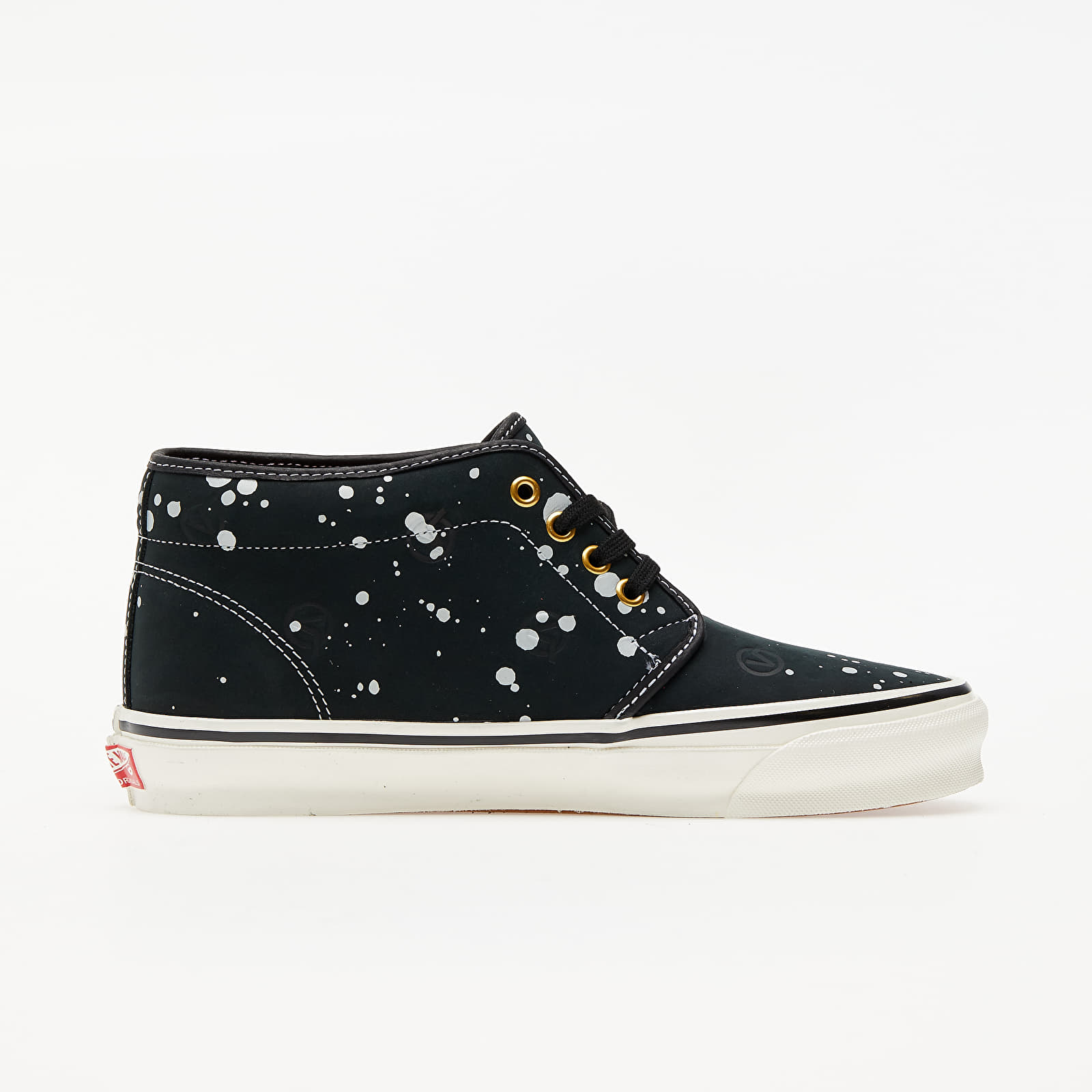 Pánske tenisky a topánky Vans Vault OG Chukka Boot LX (LQQK Studio) Circle V Spit True Black